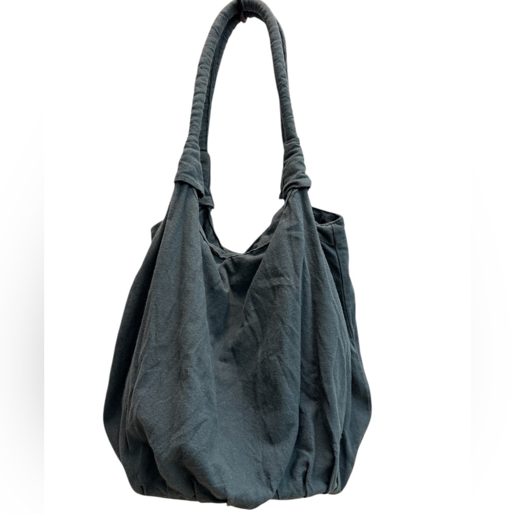 Forever 21 Hobo boho bag100% Cotton Canvas Y2K Beach Park Road trip Plane Travel